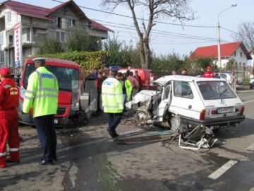 Ieri, în jurul orei 11.15, la ieșirea din municipiul Suceava, spre Fălticeni