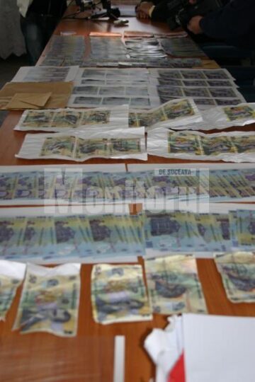 Afaceri penale: „Fabrică” de bani falși, falimentată de polițiștii de la Crimă Organizată