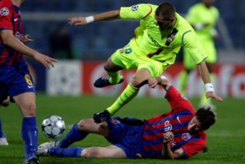 Steaua a încasat gol din toate pozițiile în meciul cu francezii de la Lyon