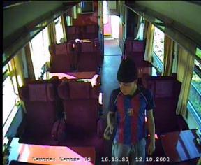 Hoțului nu i-au trebuit decât câteva secunde pentru a dispărea cu geanta furată