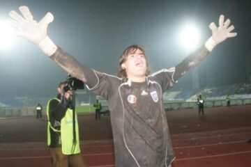 Mircea Bornescu, portarul echipei Universitatea Craiova. Foto: prosport.ro