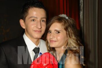 Roxana Alexandrovici și Iulian Crăciunescu, Miss și Mister Boboc la Colegiul Economic