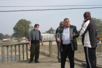 Dumitru Mihalescul: „Am primit asigurări că peste câteva zile vor fi reluate lucrările de la pod”