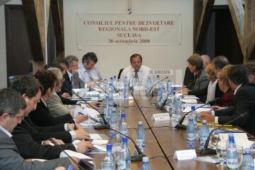 Consiliul Regional de Dezvoltare NE întrunit, ieri, la Suceava, sub președinția lui Gheorghe Flutur