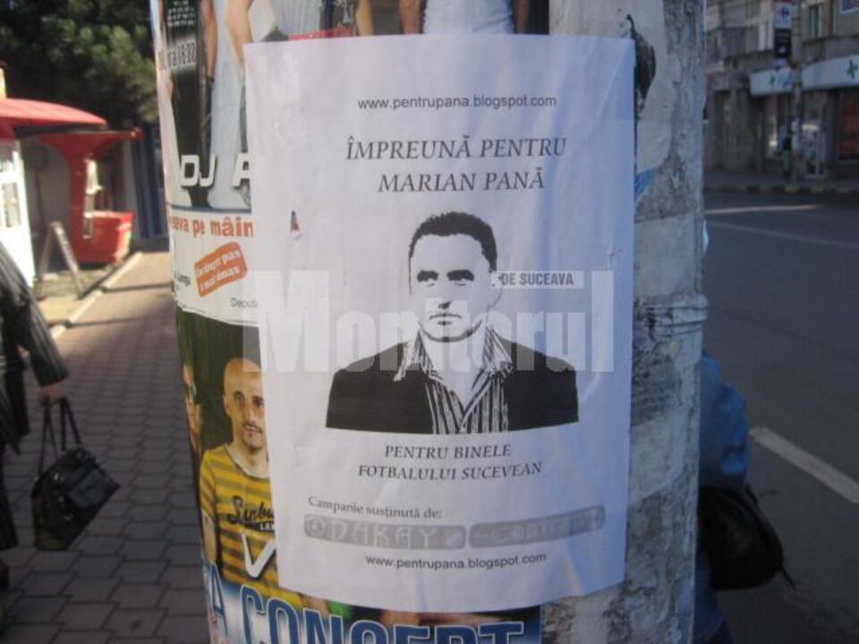 Marian Pană este iubit de galeria suceveană