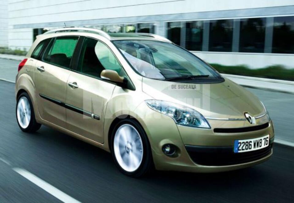 Renault Scenic III 2009 Rendering Renault Scenic III 2009 Rendering