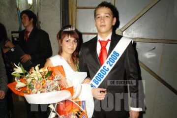 Isabela Băițan și Ovidiu Abogătoaie, Miss și Mister Boboc de la Alimentar