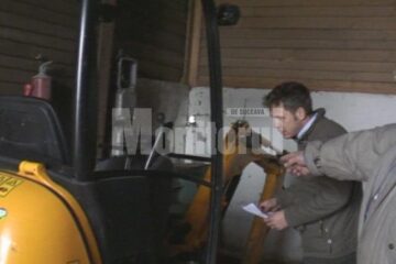 Detectiv prin satelit: Utilaje furate de pe un șantier din Anglia, găsite la Suceava, prin sisteme GPS