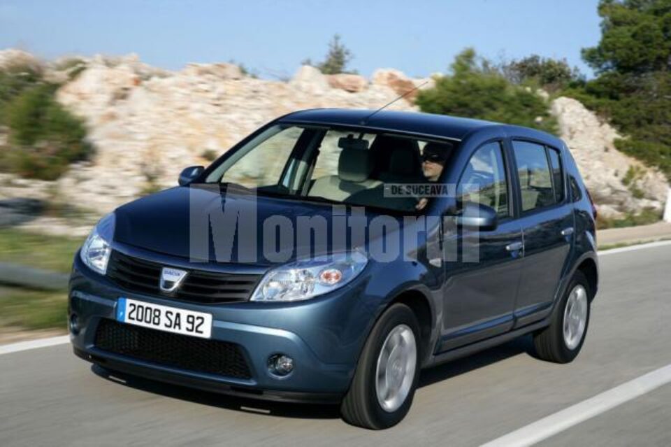 Dacia 1 Sandero - Masina Anului 2009 in Romania Dacia 1 Sandero - Masina Anului 2009 in Romania