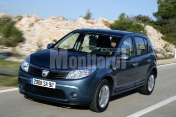 Dacia 1 Sandero - Masina Anului 2009 in Romania