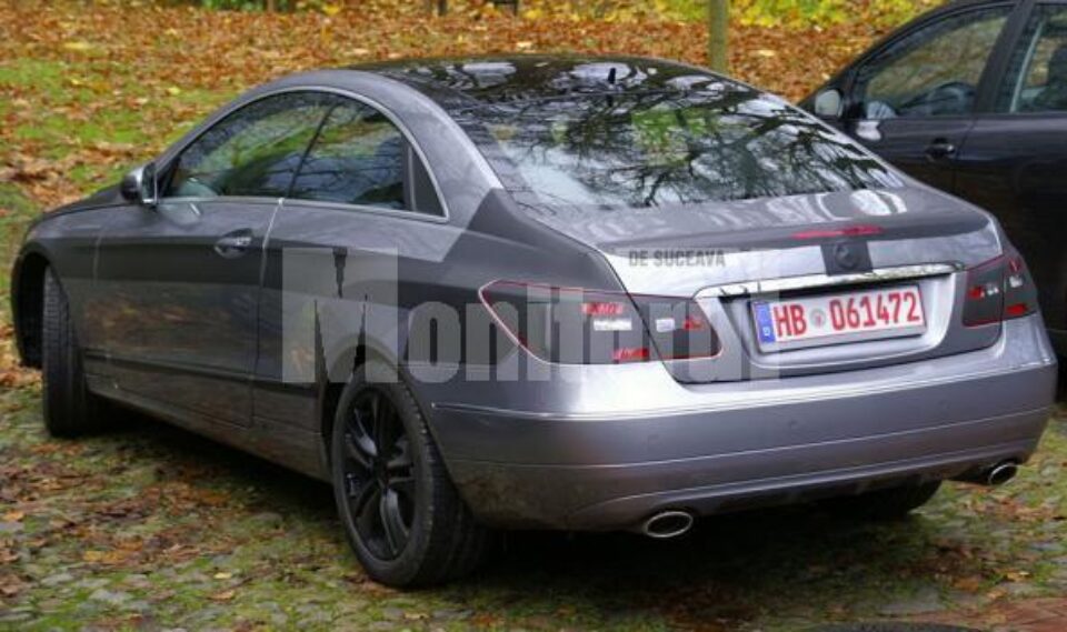 Mercedes E-Klasse Coupe 2009 Foto-spion