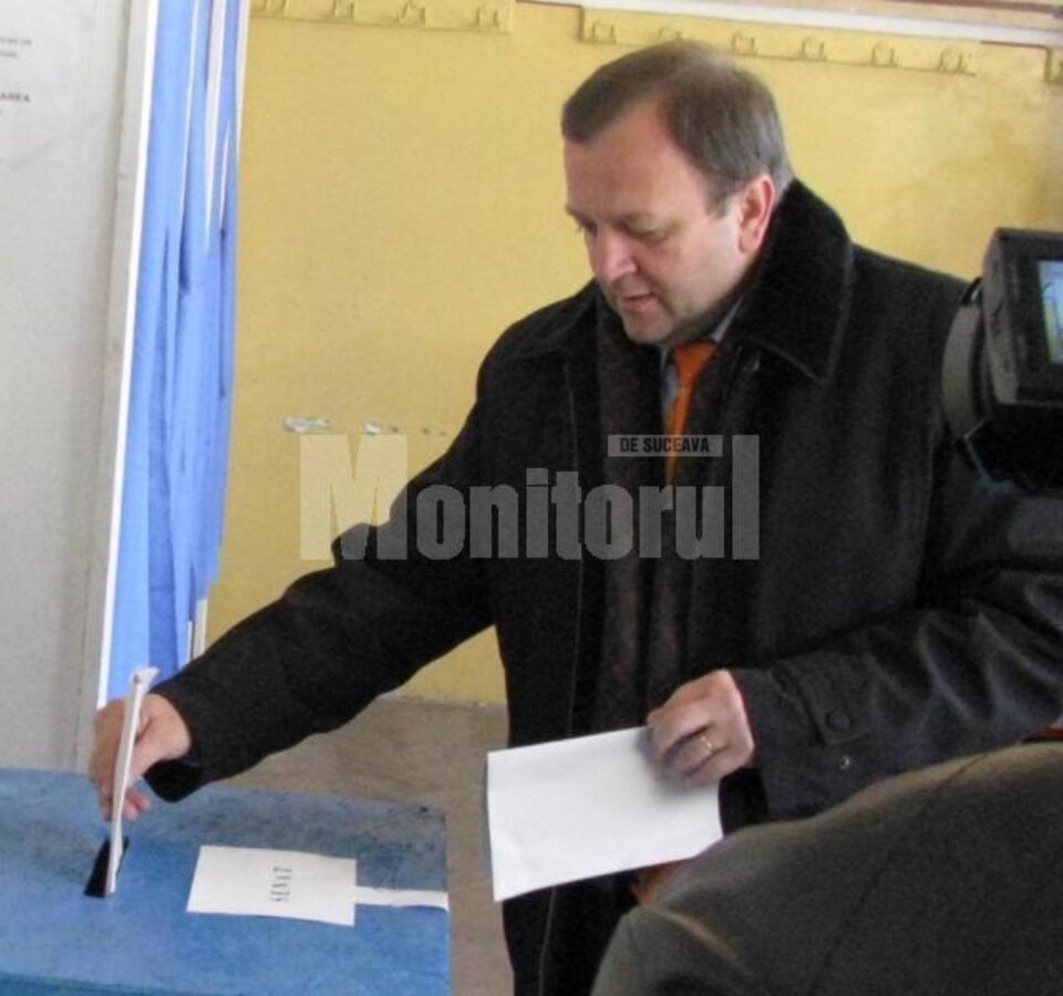 Gheorghe Flutur a votat pentru modernizarea județului Suceava Gheorghe Flutur a votat pentru modernizarea județului Suceava