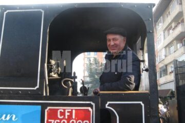 Ioan Popescu: „Toată lumea îmi cere să fac fum și să țipe trenul”