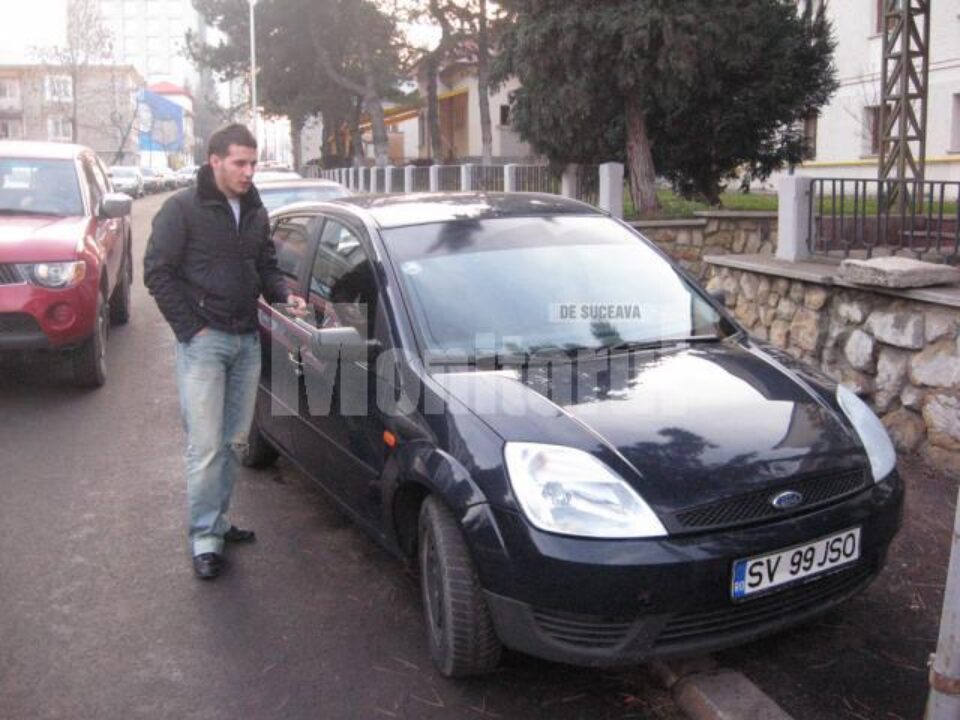 Sorin Juravlea la scurt timp după ce și-a recuperat mașina Sorin Juravlea la scurt timp după ce și-a recuperat mașina