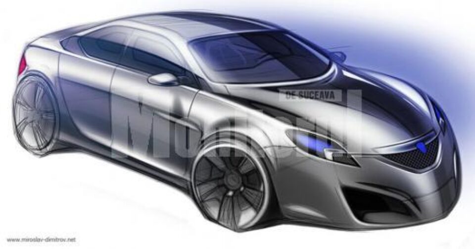 Dacia Logan 2012 Rendering by Miroslav Dimitrov