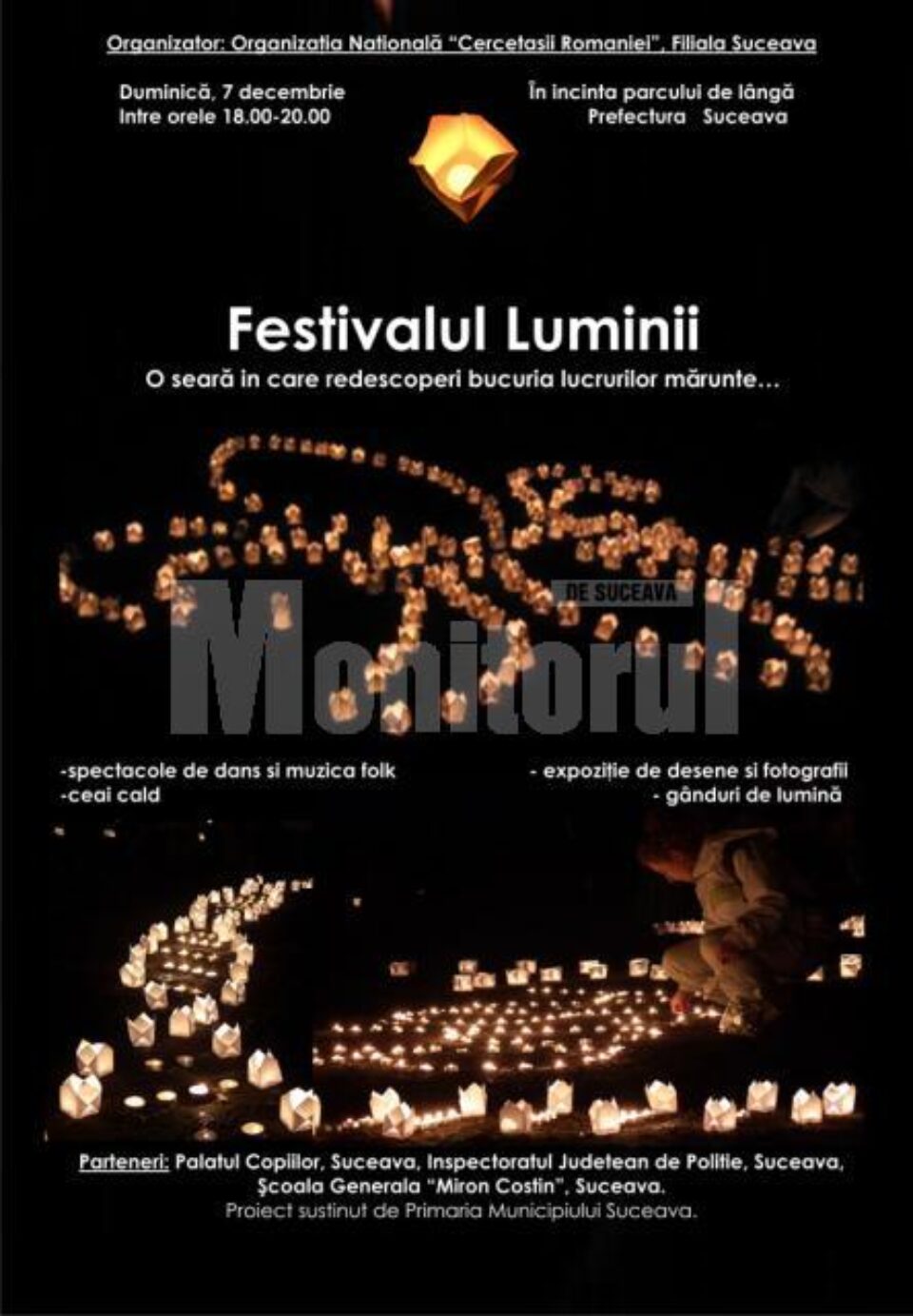 Prima ediție: „Festivalul Luminii”, la Suceava Prima ediție: „Festivalul Luminii”, la Suceava
