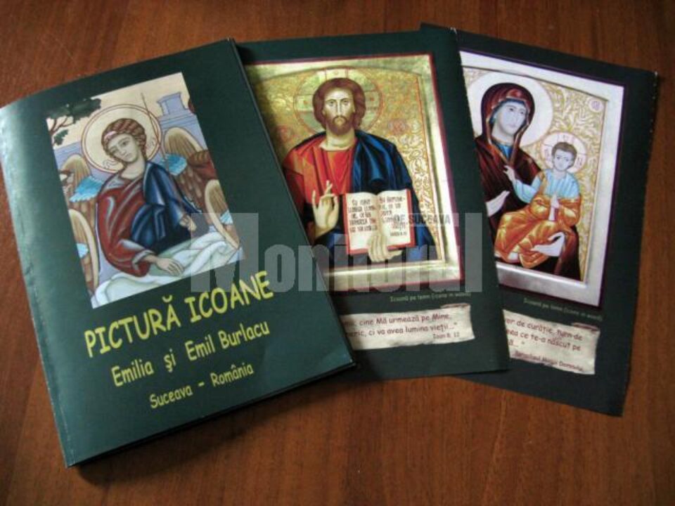 Album „Pictură icoane - Emilia și Emil Burlacu”
