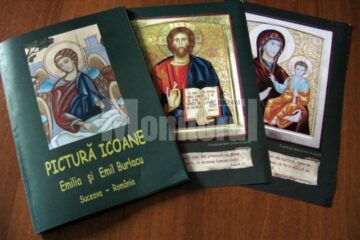 Album „Pictură icoane - Emilia și Emil Burlacu”