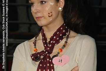 Diana Maloș, cu puțin timp înainte de a câștiga „Miss Vacanta 2008”