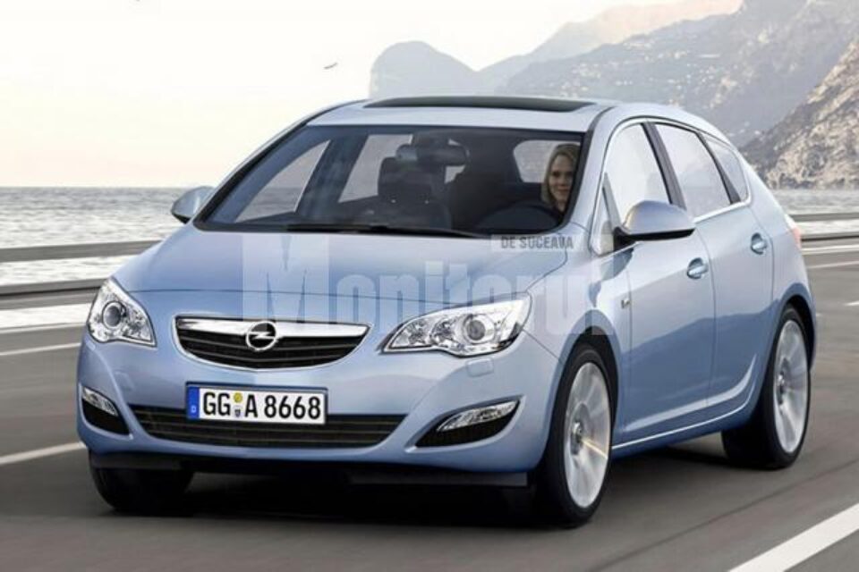 Opel Astra 2009 Rendering