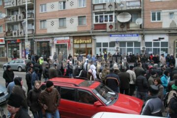 Protest: Drumul european E85, blocat în semn de protest față de triplarea taxei auto