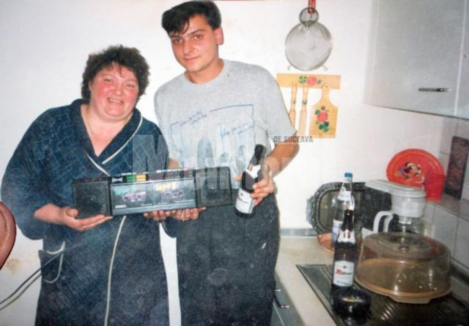 Mihai Ceghe împreună cu sora sa, în urma cu câțiva ani