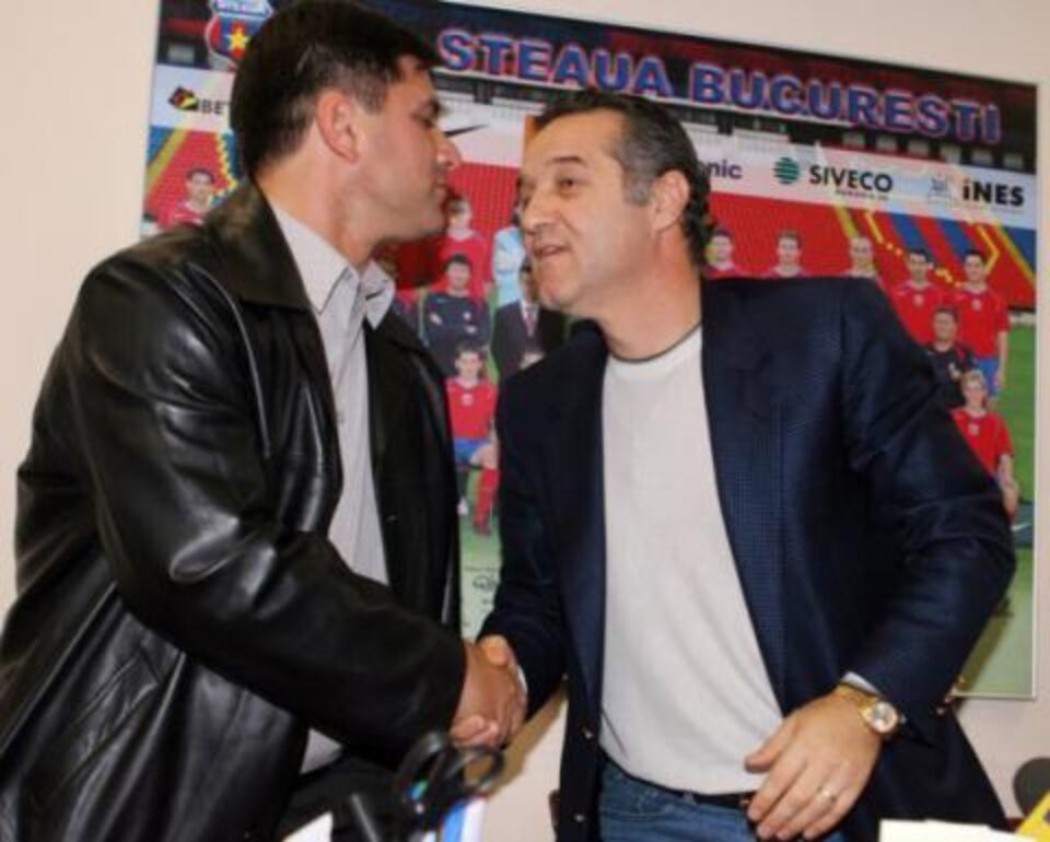 Lăcătuș a bătut din nou palma cu Gigi Becali