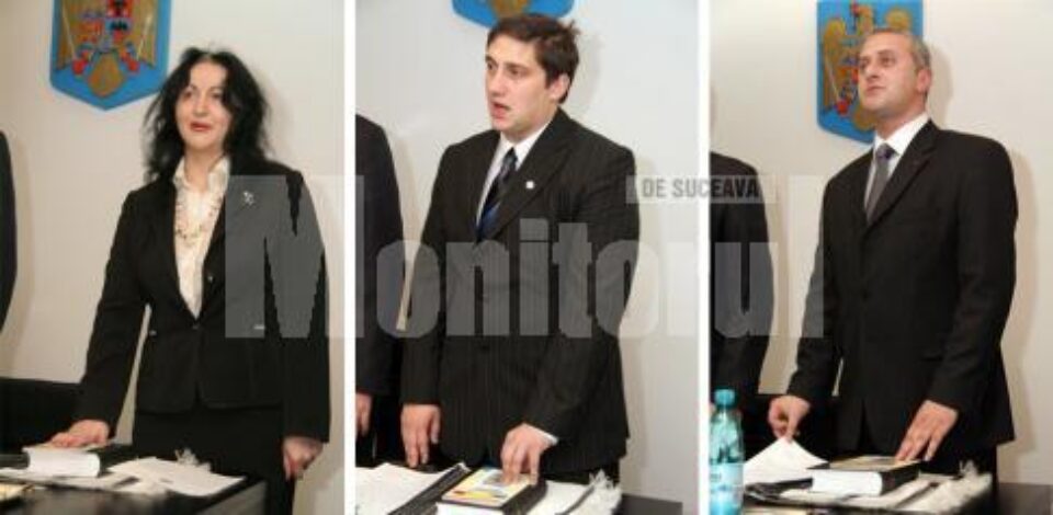 Elena Cardaș, Radu Constantin Pricope și Ovidiu Milici Elena Cardaș, Radu Constantin Pricope și Ovidiu Milici