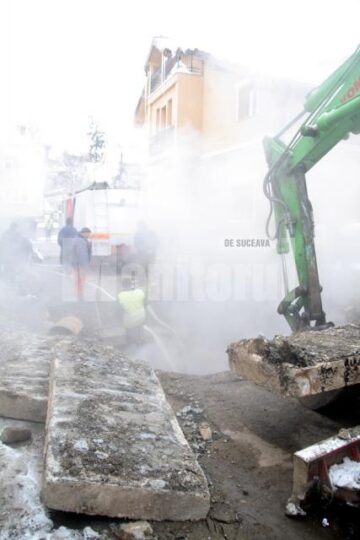 Rețele putrede: 50.000 de suceveni au rămas ieri fără căldură și apă caldă
