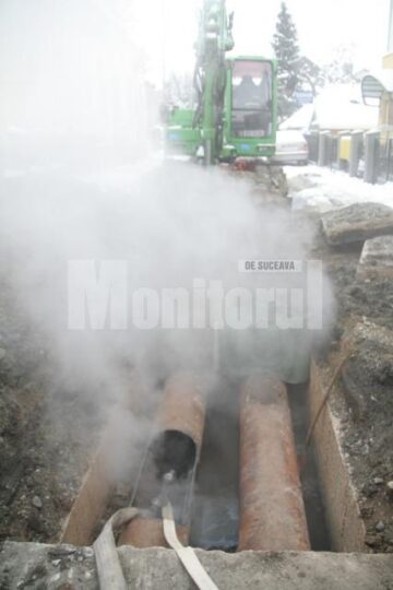 Rețele putrede: 50.000 de suceveni au rămas ieri fără căldură și apă caldă