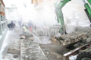 Avarie la magistrala II de termoficare