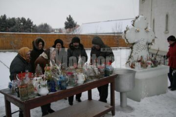 Boboteaza la Biserica Sf Vineri