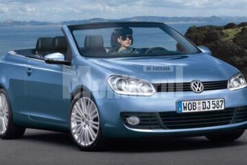Volkswagen Golf VI Cabrio 2010 Rendering