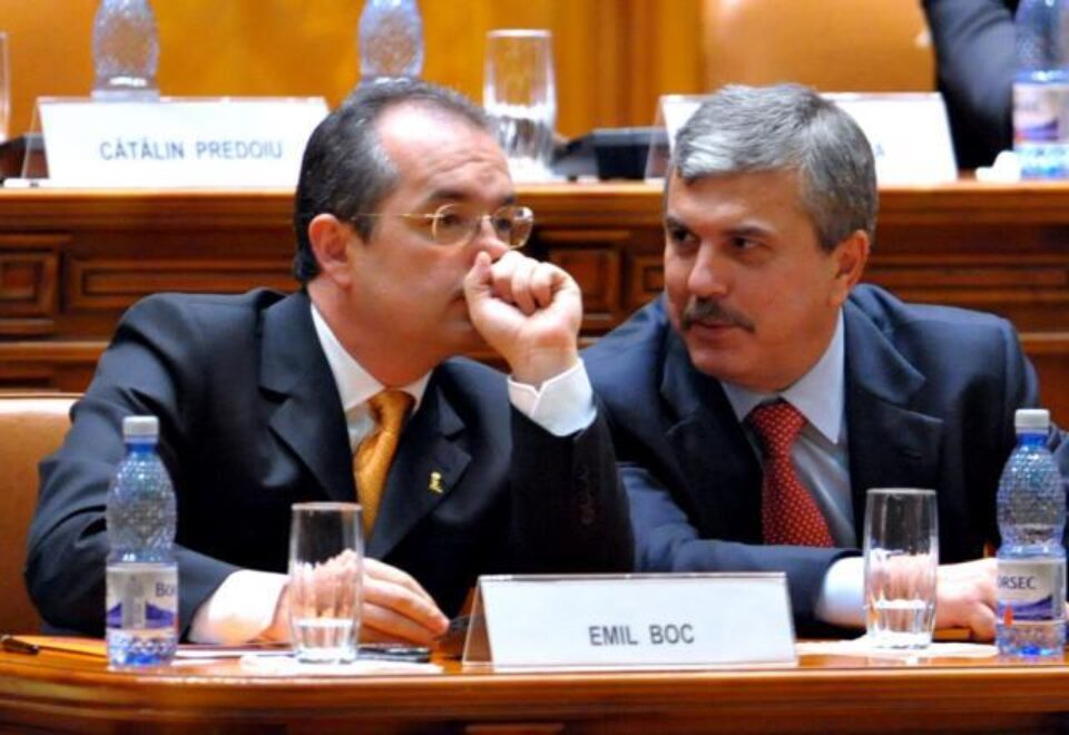 Premierul Emil Boc l-a propus pe Nica pentru funcția de ministru interimar al Internelor. Foto: MEDIAFAX