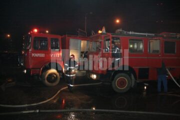 Dezastru: Ultimul tronson modernizat al Bazarului, distrus de un incendiu devastator