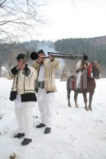 Ospitalitate: Udrea, plimbată cu sania trasă de cai la Voroneț