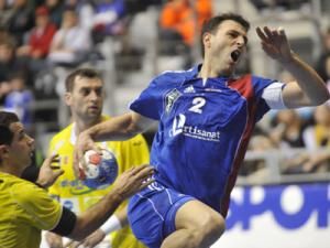 Fază de joc din meciul România – Croația Foto: MEDIAFAX