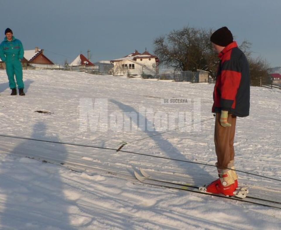 Inițiativă de sezon: Pârtia de la Poiana Stampei, o idee din tinerețe, pusă în aplicare la pensie