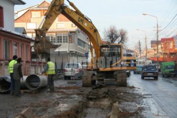 Dificultăți: Circulația rutieră în Burdujeni Sat, îngreunată de lucrările ISPA