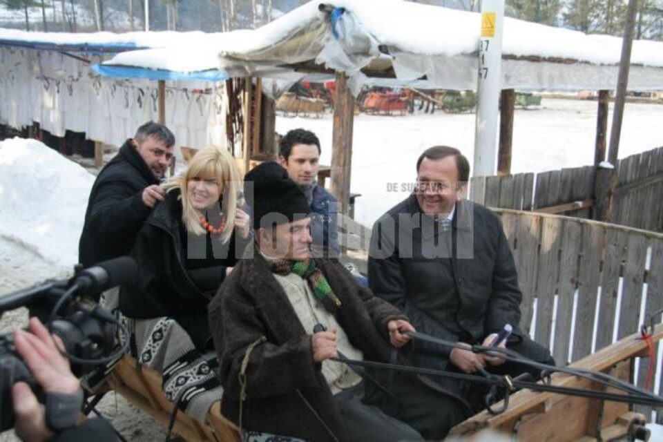 Politic: Băișanu îl acuză pe Flutur că a adus zăpadă cu basculanta pentru Elena Udrea