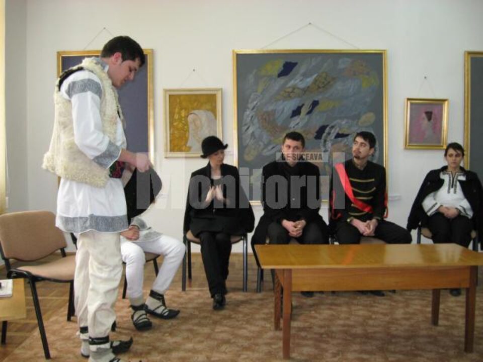 Sceneta „Ion Roată și Vodă Cuza” în interpretarea elevilor suceveni
