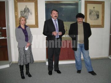 Moment de la deschiderea expoziției