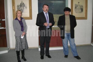Moment de la deschiderea expoziției