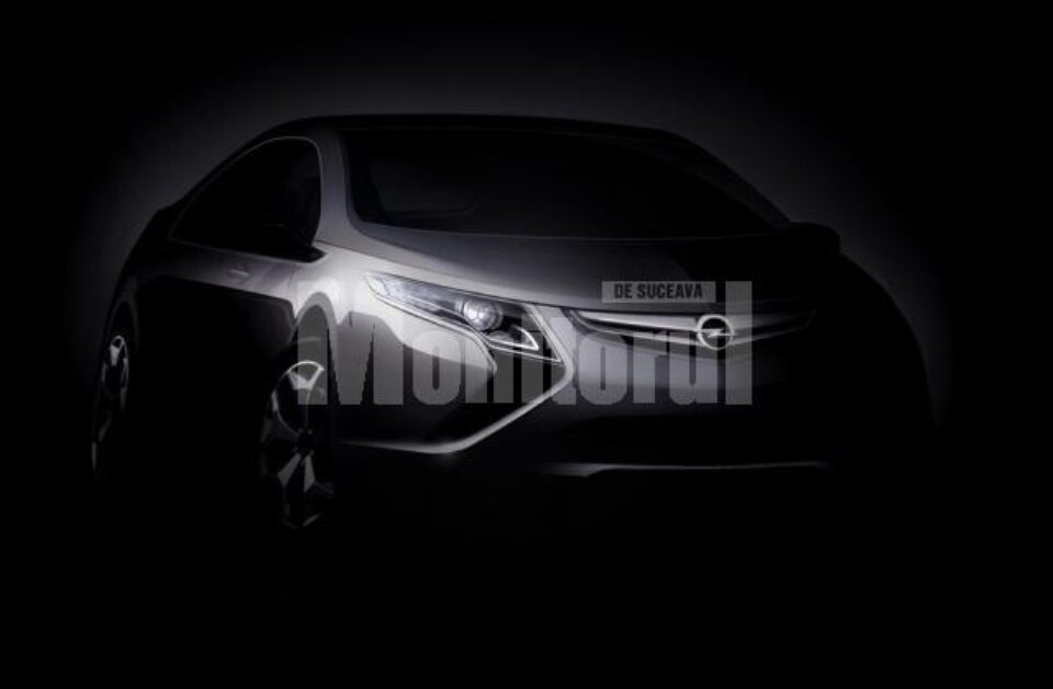Opel Ampera Teaser Opel Ampera Teaser