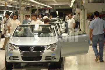 Uzina Volkswagen din orasul Palmela, Portugalia