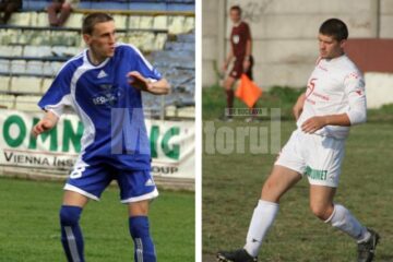 Lazăr (stânga) și Romaniuc (dreapta), cei mai buni marcatori pentru Rarăul și Rapid