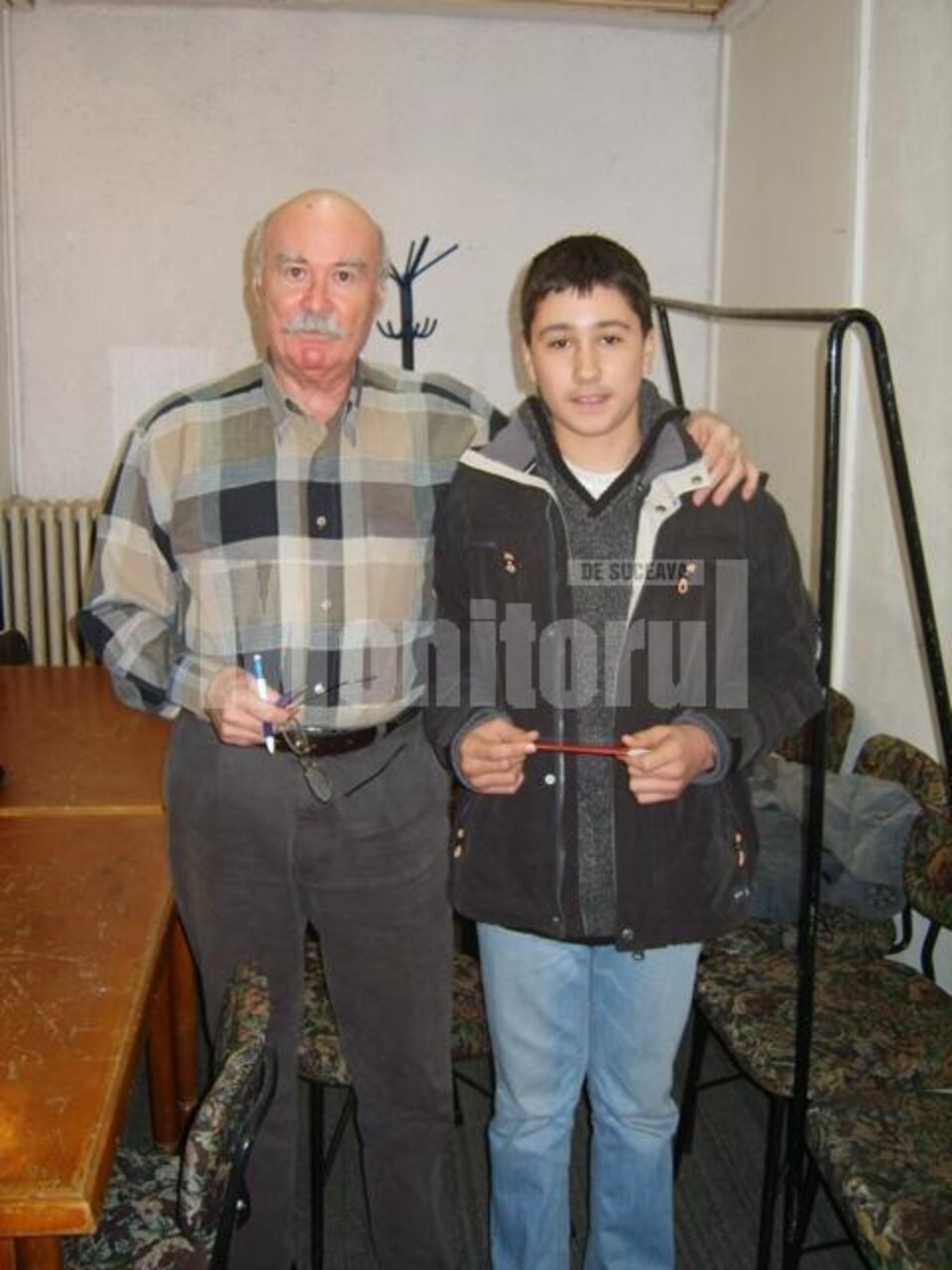 Tudor Gheorghe, alături de Erwin Asmarandei