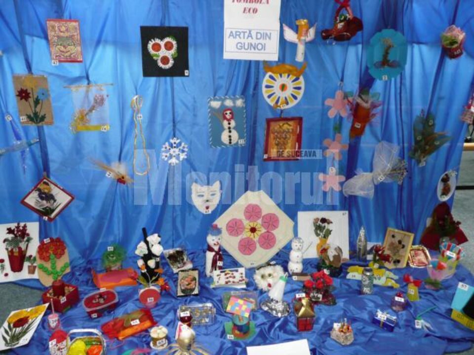 Acțiune: „Artă din gunoi”, la Grădinița Țăndărică Acțiune: „Artă din gunoi”, la Grădinița Țăndărică