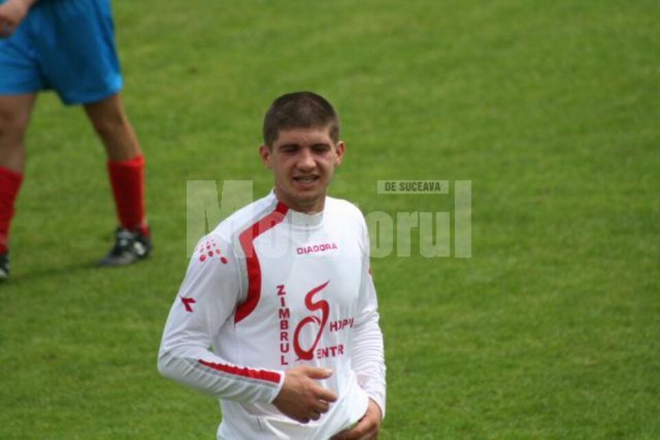 Romaniuc a reușit o dublă în partida de ieri Romaniuc a reușit o dublă în partida de ieri