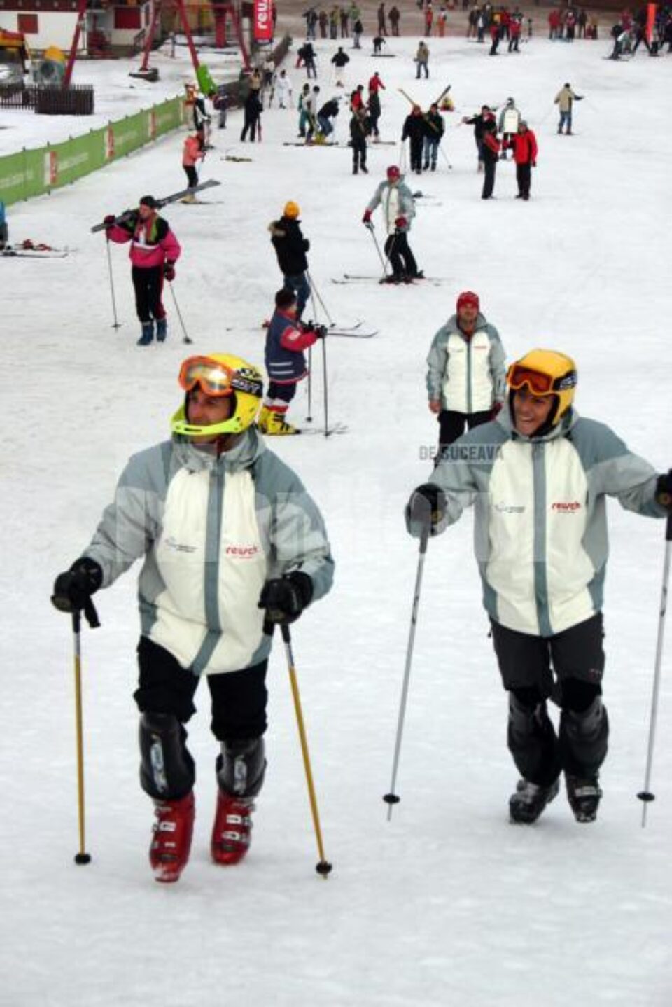 Școala de schi de la Vatra Dornei, pe pârtie din 2004